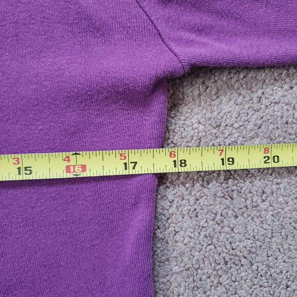 Vintage USA Made Harley Davidson Pampano Beach FL Long Sleeves Shirt Purple Sz S - Picture 5 of 7